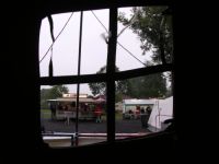 Der Blick aus dem Zeltfenster :-)