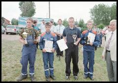 Peter holte den Pokal fr den 3.Platz beim schnsten Fireflitzer