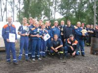 Sieger und Platz 2 bei der Jugend - FF Reinsdorf